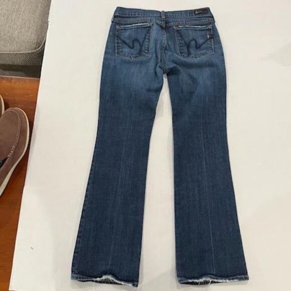 Y2K Citizens of Humanity Dita Low Rise Bootcut Jeans Women's 28 Petite USA - Picture 3 of 15